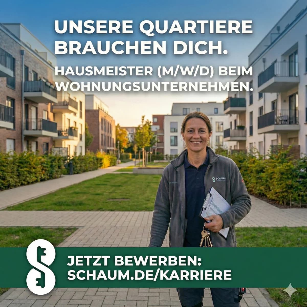 Handwerker, Elektriker, Sanitärinstallateur, Landschaftsgärtner (m/w/d), Vollzeit!